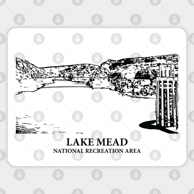 Lake Mead National Recreation Area Sticker by Lakeric